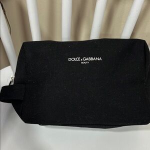 Dolce & Gabbana Black Toiletry Bag